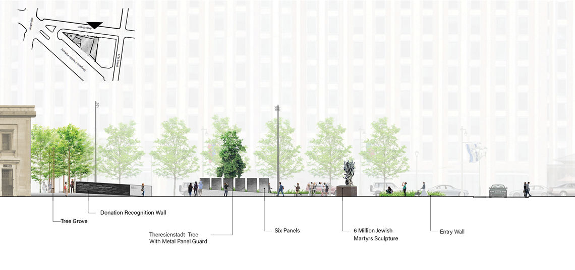 holocaust memorial section