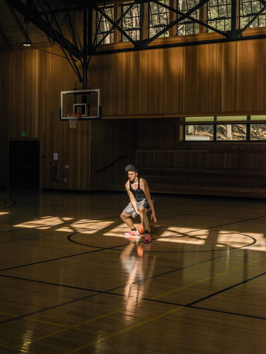 Glen Canyon Park Basketball Player