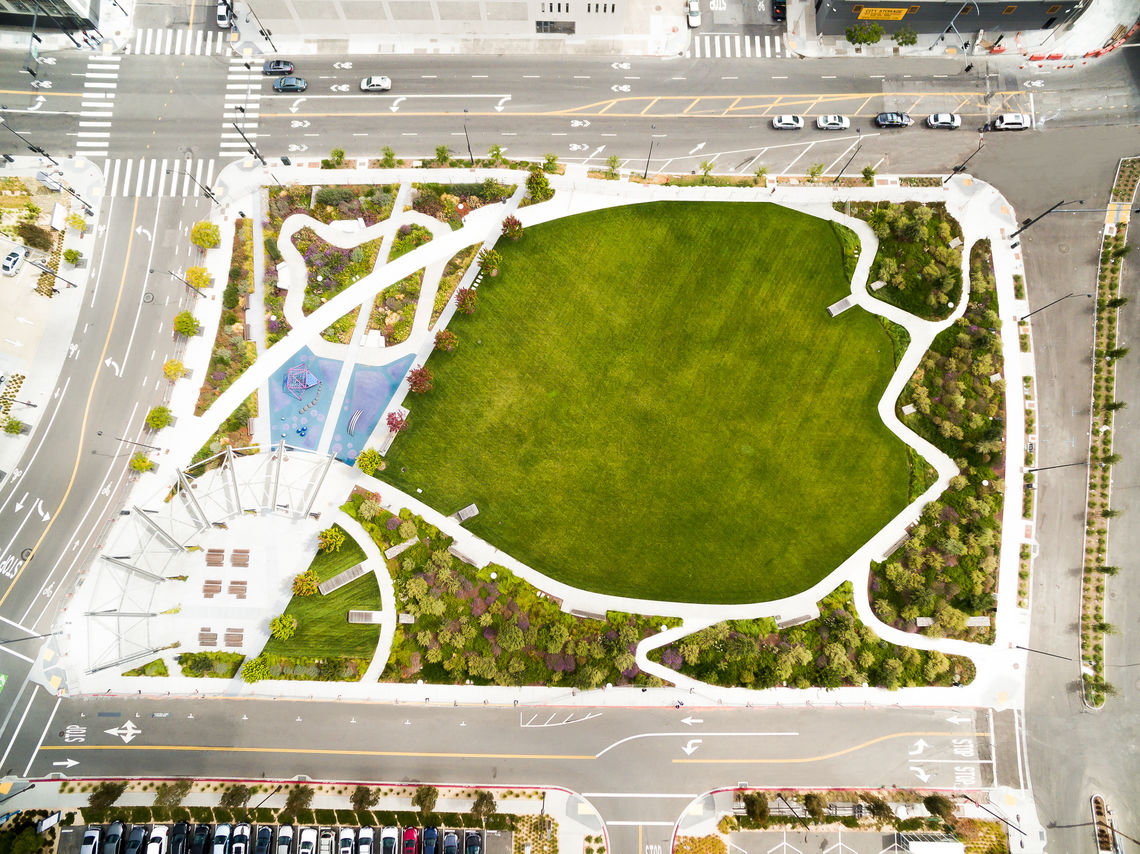 Mariposa Park Aerial