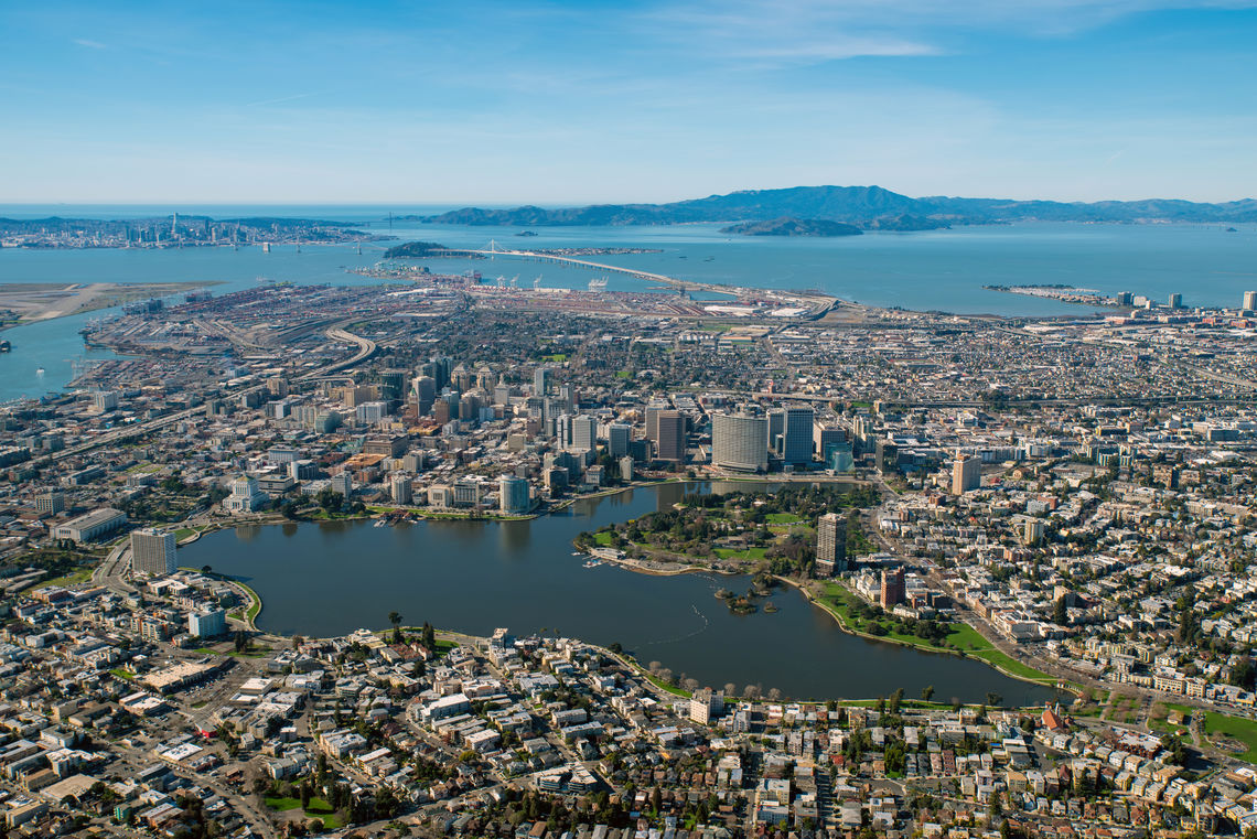 Lake Merritt Aerial 2019