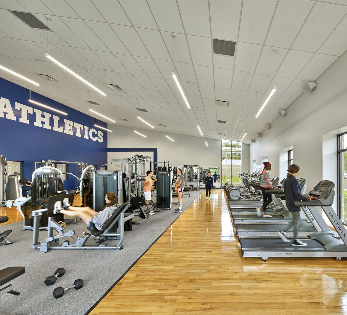 AFS Athletic Center interior