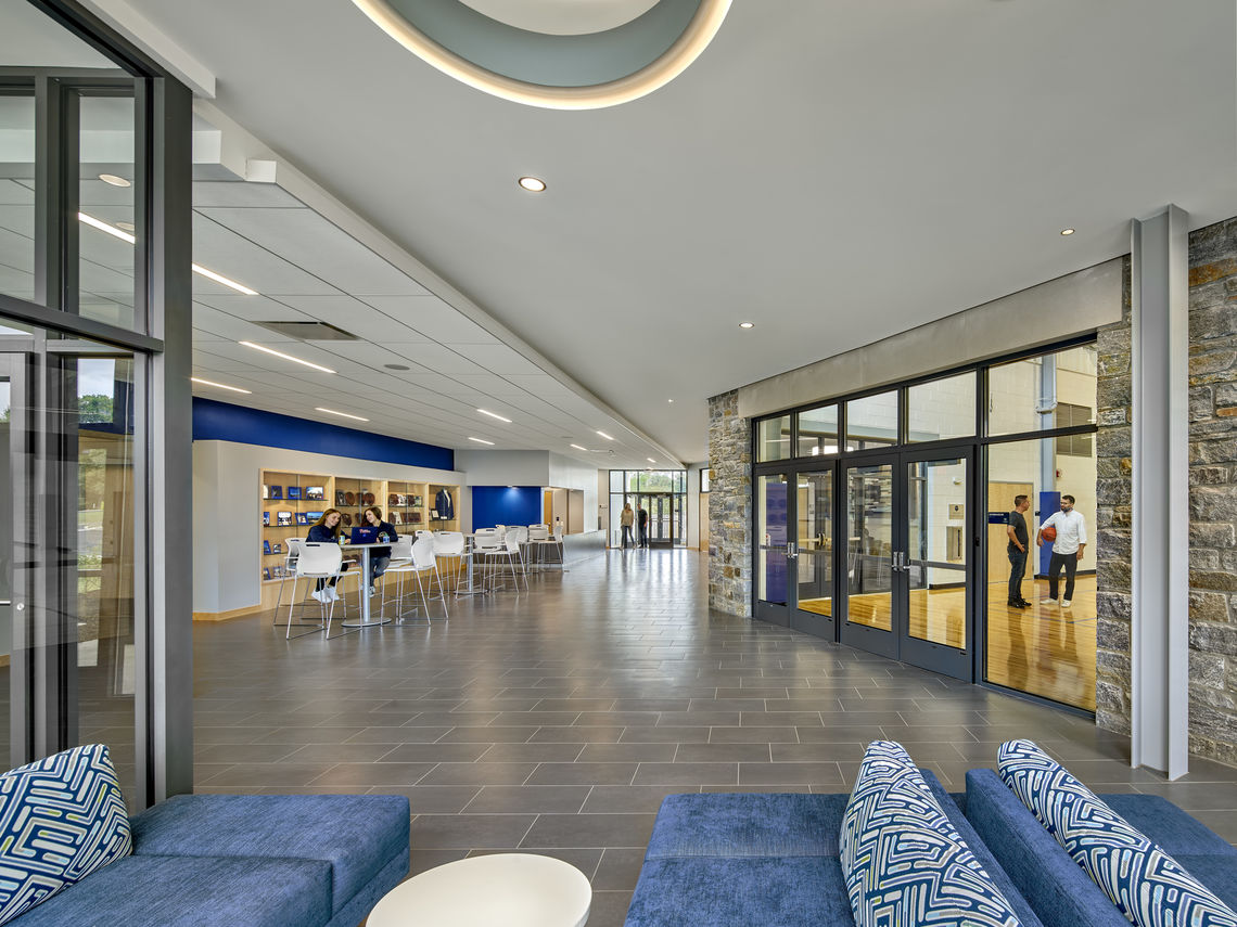 AFS Athletic Center lobby