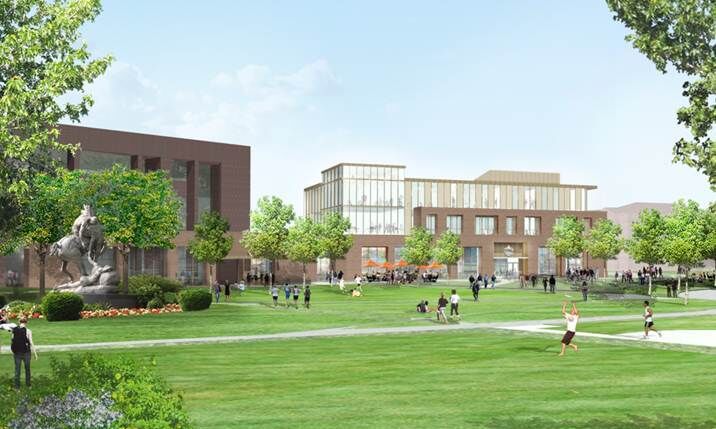 stevens campus center rendering