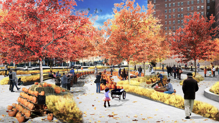 congress plaza redesign autumn