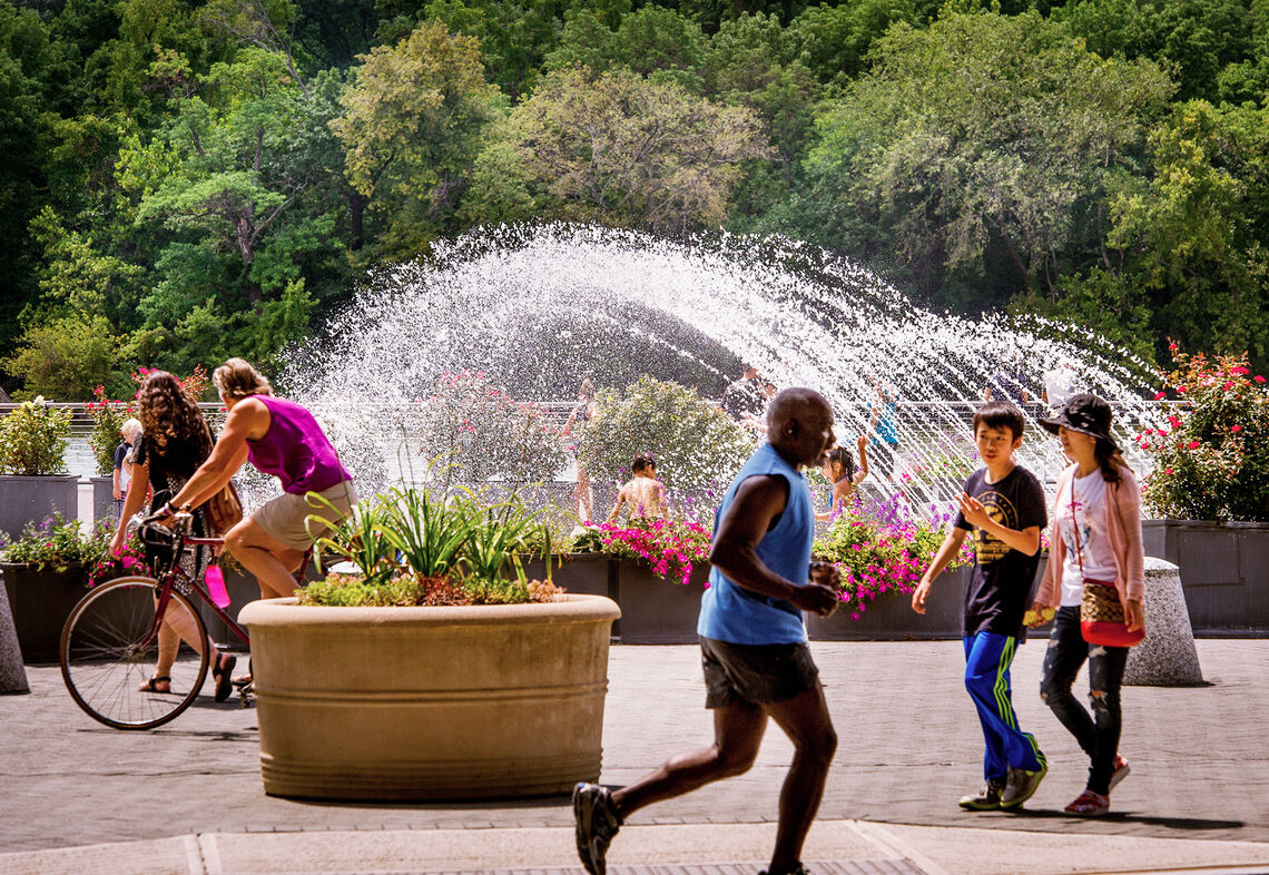 Georgetown Waterfront water