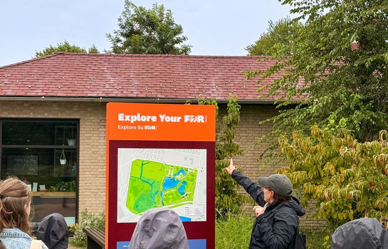 Walking FDR Park with WIA Philadelphia and WWIRE
